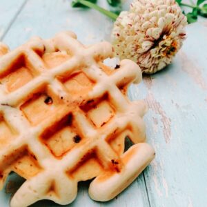 chocolate chip wafel, omnom patisserie